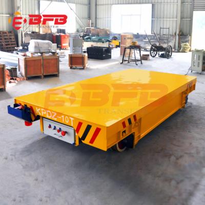 China Industry Field / Working Line / Assembly Line / Workshop Electric Power Transfer Cart Rails 20 Ton Car Vehicle Transfer Rail for sale