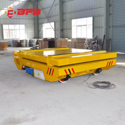 China Handle Hardware China Factory Motorized Cable Driven Electric Towed Rail Flat Cart for sale