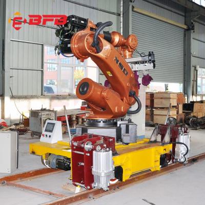 China Factory / Workshop / Transformer Heavy Load Equipment Transfer Working Line / Metal Factory Towed Cable Driven Electric Rail Flat Cart for sale