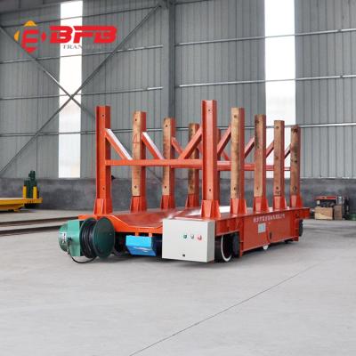 China Industrial Power Cable Reel Electric Steel Beam Workshop Transfer Rail Transfer Trolley for sale