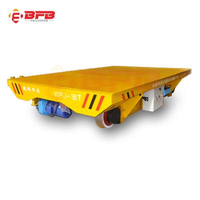 China Warehouse Cables Reel Rail Powered Transfer Vehicle for Steel Mill Handling for sale