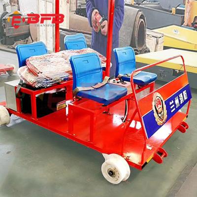 China Warehouse 4 Seats Inspection Electric Railway Trolley for Repair and Maintenance for sale