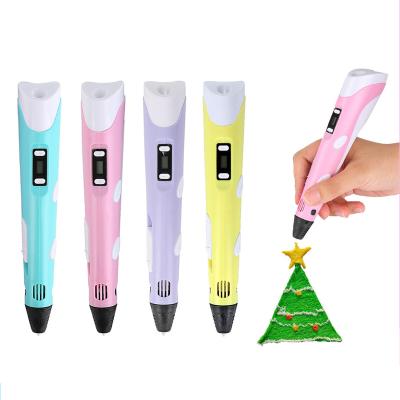 China Low Price Pen Printer Support Kids Toys Pla Abs 3D Painting Low Temperature 3D Printing Pen For Christmas Gift for sale