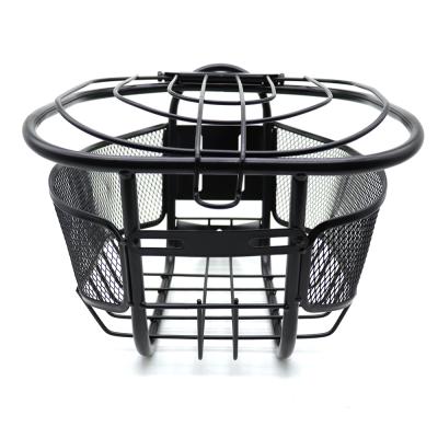 China Durable High Safety Factory Direct Wholesale Front Bicycle Folding Basket Other Bicycle Parts Basket for sale