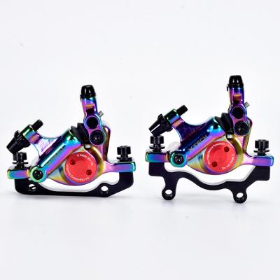 China Mountain Bikes Rainbow ZOOM HB-100 MTB/Road Bike Disc Brake Wire Pull Hydraulic Brake Calipers for sale