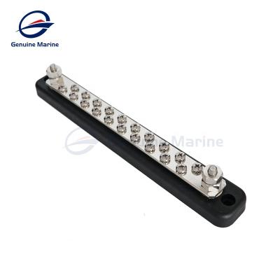 China Fittings Boat Car Caravan 20-Way Terminal Block Marine DC 150A 48V Marine Busbar for sale