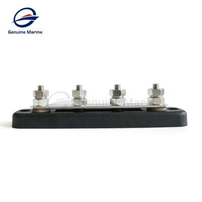 China Boat Car Caravan 4 Way Terminal Blocks Marine Fit Marine 150A DC48V RV Car Busbar Terminal Block for sale