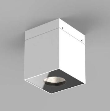 China ECOJAS H9944 10W Outdoor Square Hotel IP65 Home Black Aluminum Ceiling Mounted Led Downlight for sale