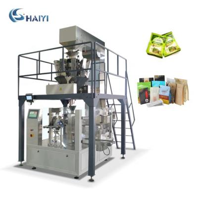 China Automatic Food Bag Small Sachet In Big Bag Premade Milk Powder Food Weighing Packaging Machine for sale