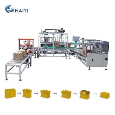 China Automatic Food Pouch Case Packer Machine for sale