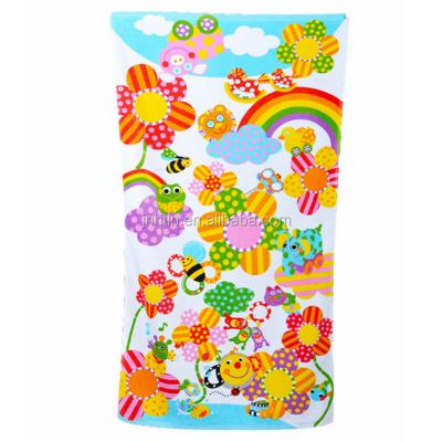 China Custom Compressed Quick Dry Quick Dry Printed Microfiber Beach Towel for sale