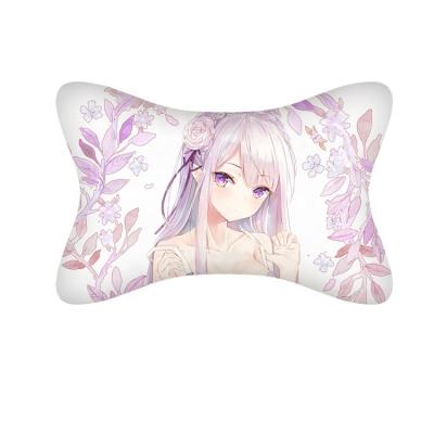 China Magnetic Print And Model Removable Headrest For Car Chair Neck Rest Head Pillow for sale