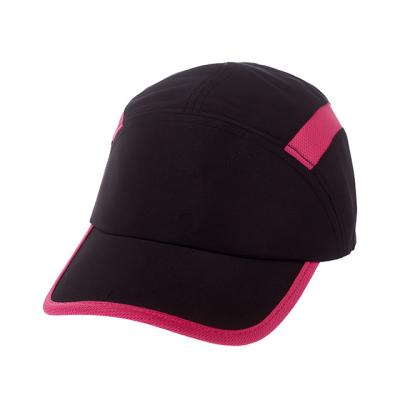 China Wholesale Cheap High Quality Plain OEM Custom 5 Panel COMMON Baseball Cap Hat Black Sports Caps Men With Logo for sale