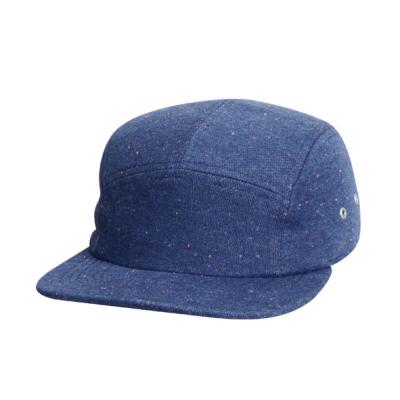 China Men's COMMON Adjustable Leather Strap Custom Sublimation Woven Label Snapback Hat for sale