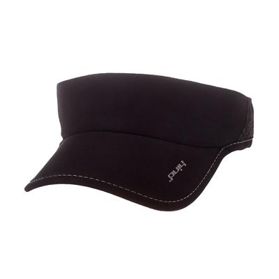 China Eco-Friendly Fit Elastic Dry Pad Custom Dye Hats With Visor Sun Visor Cap for sale