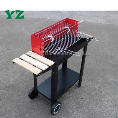 China Easily Assembled YZ Garden Use Charcoal BBQ Grill For Family Fun for sale