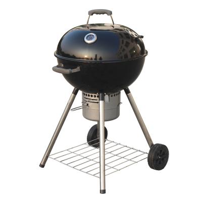 China 22 Inch Apple Shape Kettle Shape Charcoal BBQ Cart YZ Cart American Style With 4 Legs for sale