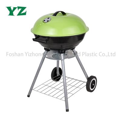 China YZ Easily Assembled 18 Inch Apple Shape Kettle Charcoal BBQ Grill for sale