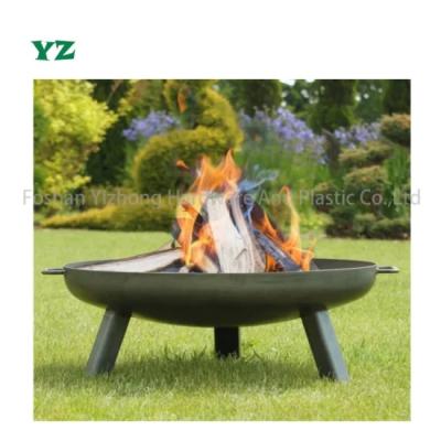 China YZ Outdoor Fireplace 24 Inch Garden Wood Burning Round Fire Pit for sale