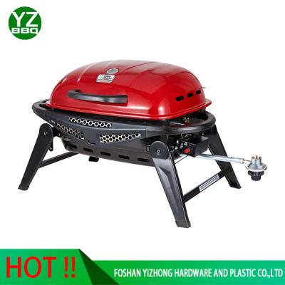 China Easily Assembled Outdoor Mini Camping Gas BBQ Portable Grill for sale