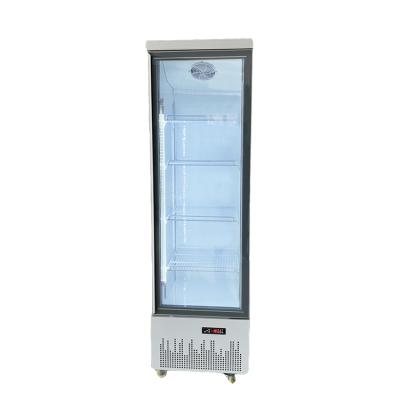 China Vertical Single-Temperature Display Fridge Cooler/Refrigerator Shelves Beverage Display for Beer and Beverages LSC-458 for sale