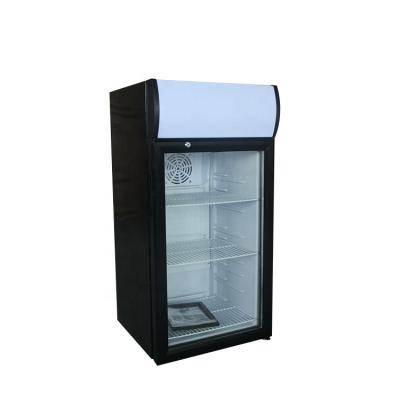 China High Quality Customized Single-temperature Supermarket Beer Soft Drink Display Cooler SC-80L for sale