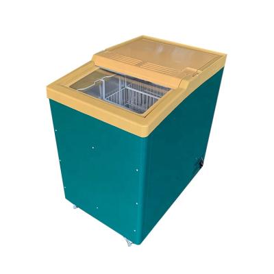 China COMPRESSOR Mini Upright Combined Ice Cream Display Freezer SD-138Y for sale