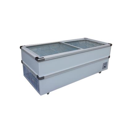 China Single-temperature Supermarket Freezer Commercial Glass Top Deep Combination Freezer SD/SC-780 for sale