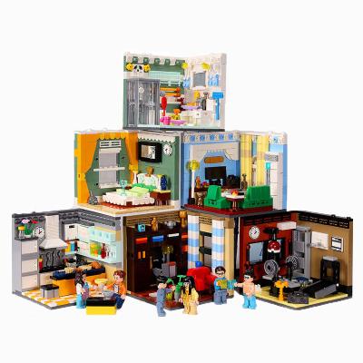 China 1XINGBAO 01401 City Series 6 ABS Plastic Building Block Living House Building Bricks Set Educational Toys City Blocks Toys for sale