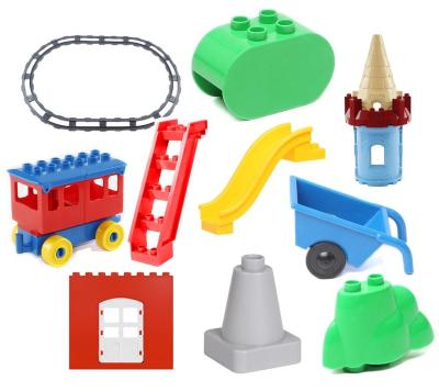 China Building Block Toy Bulk Sale Large Building Particles Large Particle Brick Parts Accessory Building Blocks Parts For DIY Game for sale