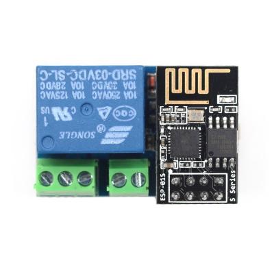 China Taidacent ESP8266 ESP-01S Epoxy Relay Control WIFI Module Socket WIFI Relay Smart Switch Relay DC 5V ESP8266 for sale