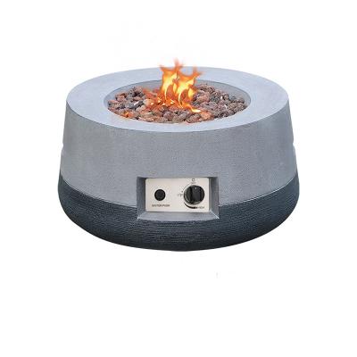 China Best Quality Metal Round Shape Gas Fire Pit For Patio for sale