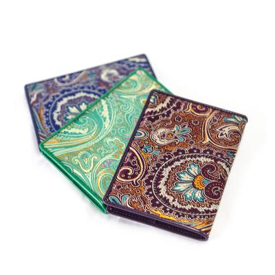 China Chinese Style Credit Card ID Card Passport Protector Brocade Business Card Holder for sale