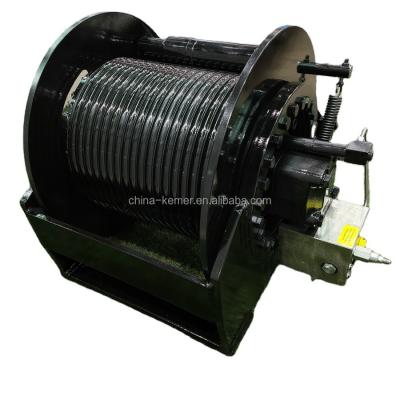 China Mobile Crane Hydraulic Winch with 5tons Lifting Capacity and Steel Wire Rope 100-1000m for sale