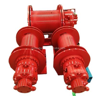 China OEM Support Hydraulic Winch for Truck/Tractor/Vehicle/Tow Truck Power Source Hydraulic for sale