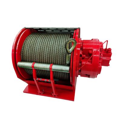 China Stahl-Winch mit hydraulischem Motor für das Heben von Barken und den freien Fall zu verkaufen