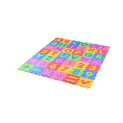 China 36 Piece ABC Non-Smell Baby Playmat Soft Non-Smell Toddlers EVA Foam Set Pink Purple 36 Square Feet for sale