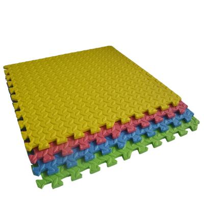 China Non-Toxic Judo EVA Flooring Jigsaw Puzzle Mat Plain Color Gymnasium Foam Mats for sale