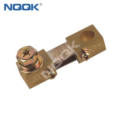 China Copper With Nickel Plated FL-CR 200A 50mV DC AC Current Shunt Resistor For Analog Digital Amp Amp Meter for sale