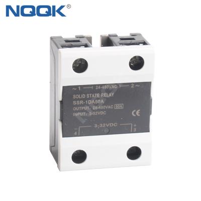 China SSR-50DA 50A 480VAC 32VDC SSR Sealed Solid State Relay for sale