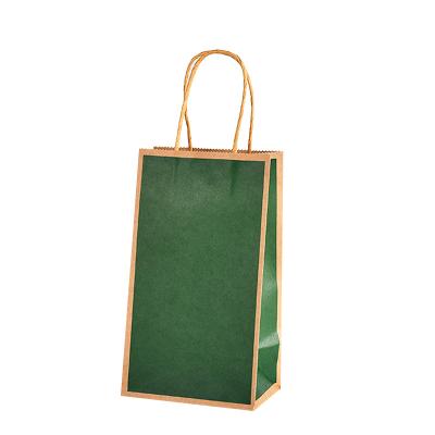 China Factory Direct Materials Factory Supplier Kraft Paper Bags Recycled Recyclable Clothing Gift Shopping Bag for sale