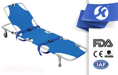 China SKB1A05 Aluminum Alloy Automatic Loading Medical Stretcher With Wheels for sale