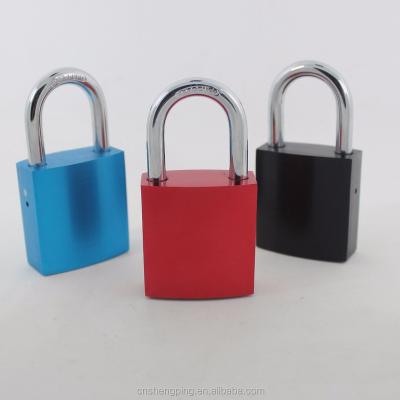 China Hot Sale Aluminum High Quality Color Aluminum Padlock for sale