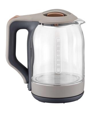 China Low Rotation Hot Cheap Cordless Quick Water Jug 360 Degree 1.8L Sale Boiling Glass Electric Tea Maker Home for sale