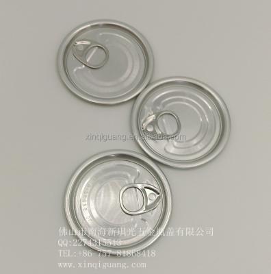 China High quality 307 pilfer proof round pull ring recycle aluminum cans hat tin can cover made in china for sale