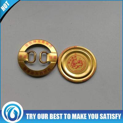 China Pilfer-proof Pull-Ring Cup Cap Metal Cap Cup Cap For Wine for sale