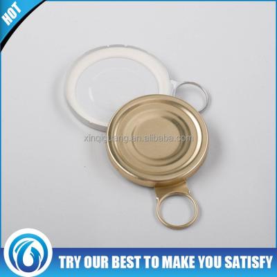 China Pilfer-proof Aluminum Cup Pull-Ring Cap Easy Open for sale