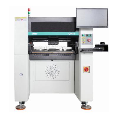 China 350*600mm China Product Qihe Pnp Machine PCB Assembly Line SMD Pick And Place Machine QM61 for sale