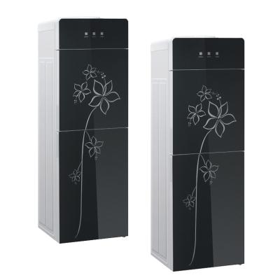 China Hotel Food Rated Material Tempered Glass Water Dispenser for sale