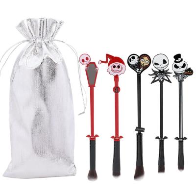 China Private Label Silk Printing Accepted Makeup Hot Selling Christmas 2021 Brush Set for sale